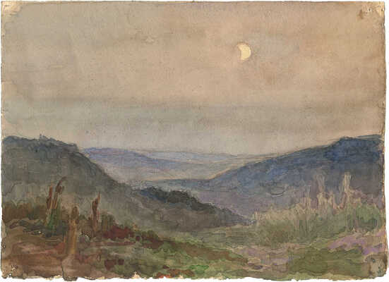 Морозов Константин Феофанович. Пейзаж 